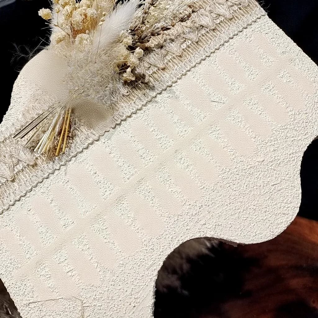Μαύρα Τεχνητά Νύχια με Πεταλούδα, Ροζ Tulle και Σχέδιο με Φιόγκο